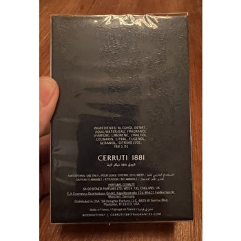 Cerruti 1881 Silver Night Man Eau De Parfum 100ml