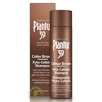 Plantur 39 Color Brown Shampoo - Phyto-caffeine Shampoo For Brown Hair 250ml