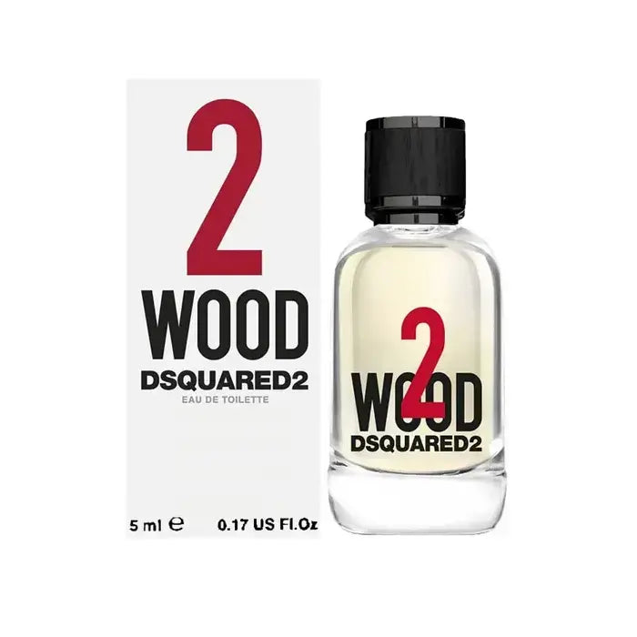 Dsquared2 2 Wood Unisex Eau De Toilette 5ml Miniature