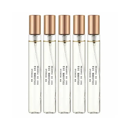 Ex Nihilo Cologne 352 Unisex Eau De Parfum 5x 7.5ml Mini Travel Set