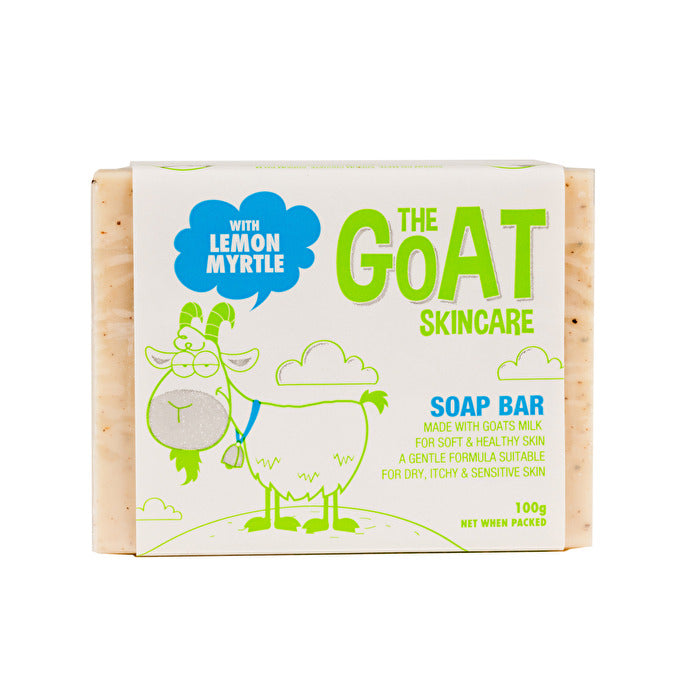 The Goat Skincare Soap Bar With Lemon Myrtle - Boxed 100g