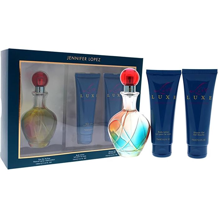 Jennifer Lopez Live Luxe 3pc Set - Eau De Parfum & 75ml Body Lotion & 75ml Shower Gel 100ml