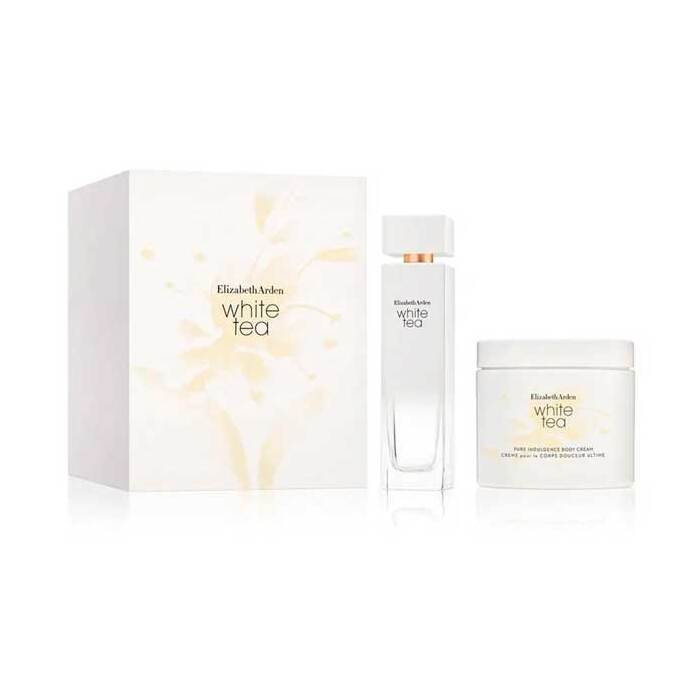 Elizabeth Arden White Tea 2pc Women Gift Set - Eau De Toilette & 400ml Pure Indulgence Body Lotion 100ml