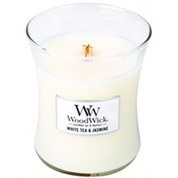 WoodWick White Tea & Jasmine Vase (white Tea & Jasmine) - Scented Candle 85.0g