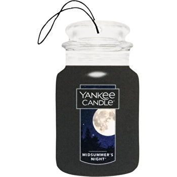 Yankee Candle Midsummer's Night Classic Car Jar - Paper Car Tag