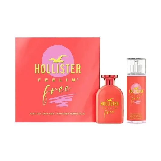 Hollister Feelin' Free For Her Woman Set Eau De Parfum 50ml & Fragrance Mist 125ml