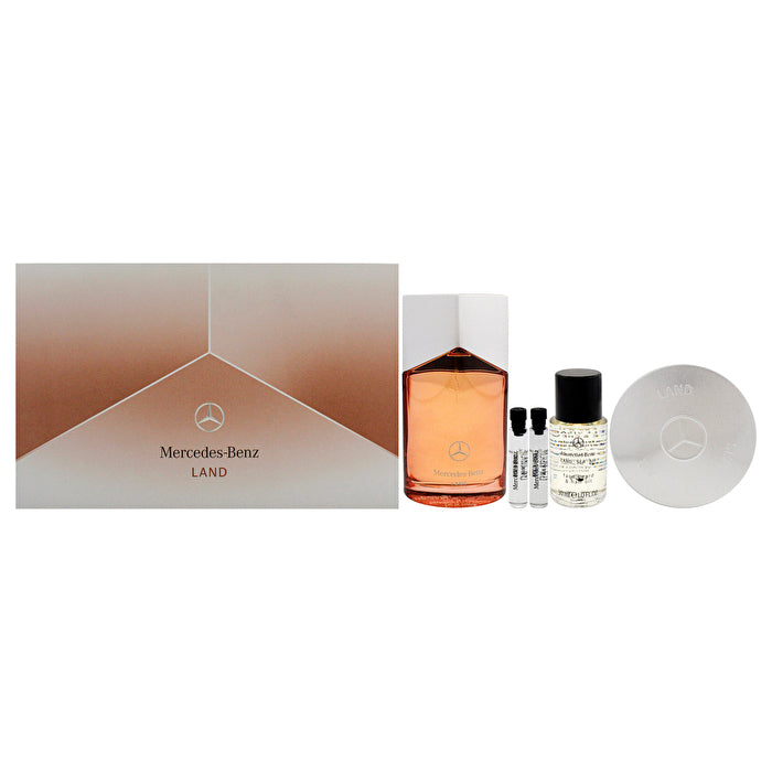 Mercedes Benz Land Man Set Eau De Parfum 100ml & Sea Eau De Parfum 1.5ml & Air Eau De Parfum 1.5ml & Sg 110 & Face Beard & H Oil 30ml