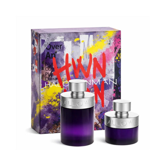 Jesus Del Pozo Halloween Man  Set Eau De Toilette 125ml & Eau De Toilette 50ml