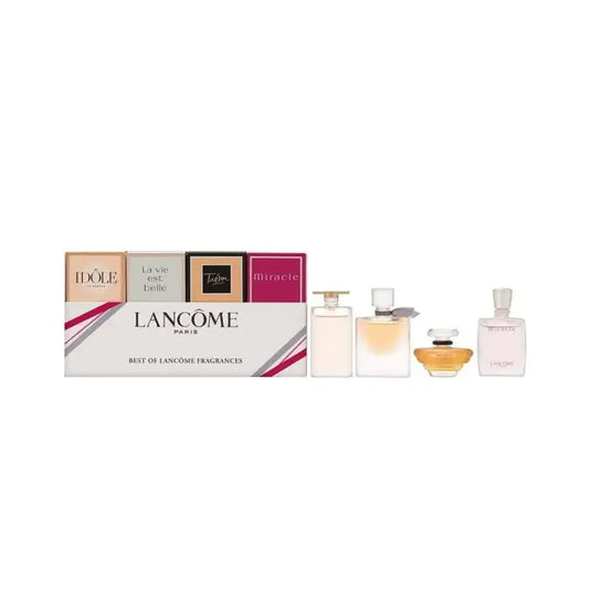 Lancome Woman Mini Set Eau De Parfum (idole 5ml & La Vie Est Belle 4ml & Tresor 7.5ml & Miracle 5ml)