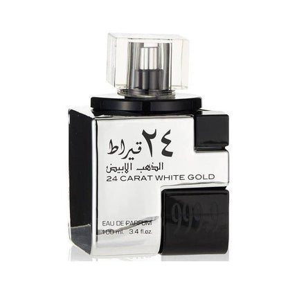 Lattafa 24 Carat White Gold Unisex Eau De Parfum 100ml
