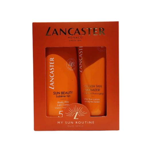 Lancaster My Sun Routine Set Protection Set Spf 50 Bm 175ml & Golden Tan Maximizer Asl 125ml