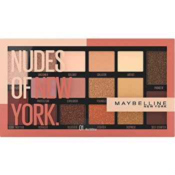 Maybelline Nudes Of New York - Palette Of 16 Eye Shadows 18.0g