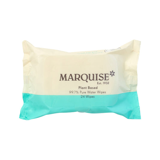 Toallitas húmedas Marquise Plant Based 99,7 % puras con agua, paquete de 24 unidades