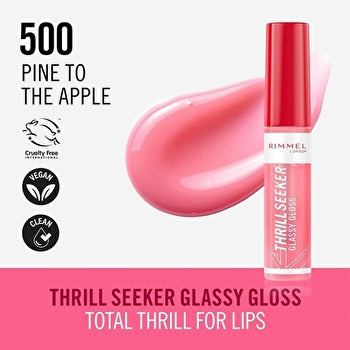 Rimmel London Thrill Seeker # 500 Pine To The Apple Woman 10ml Lip Gloss