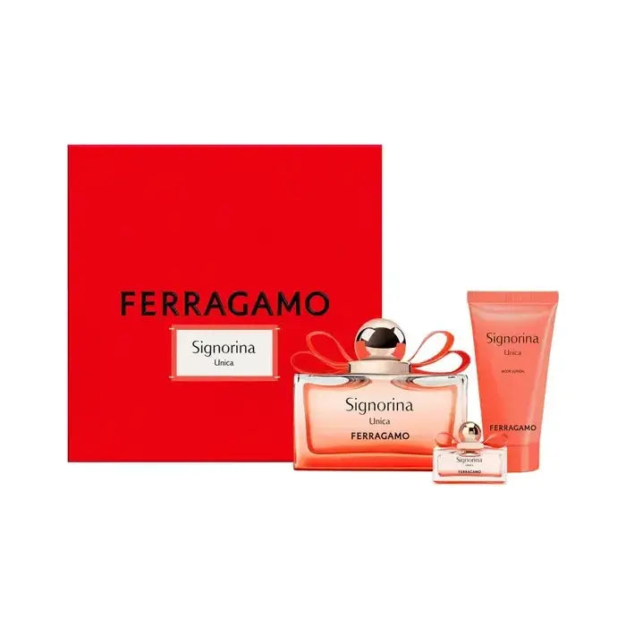 Salvatore Ferragamo Signorina Unica Woman Set Eau De Parfum 50ml+ Body Lotion 50ml
