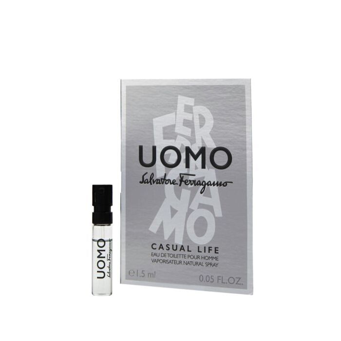 Salvatore Ferragamo Uomo Casual Life Man Eau De Toilette 1.5ml Vials