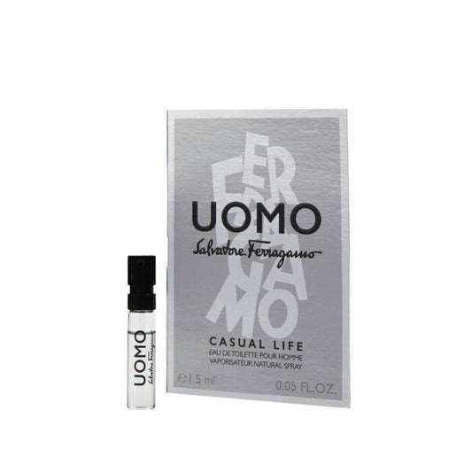 Salvatore Ferragamo Uomo Casual Life Man Eau De Toilette 1.5ml Vials