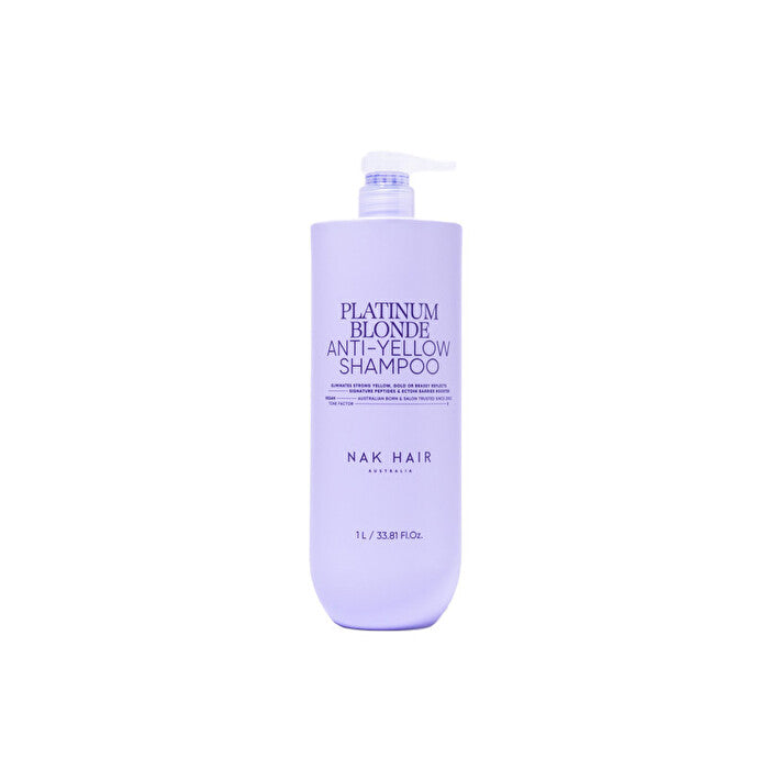 Nak Signature Platinum Blonde Anti-yellow Shampoo 1000ml