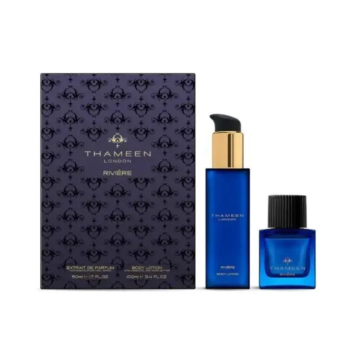 Thameen Treasure Collection Riviere Unisex Set Eau De Parfum 50ml & Bl 100ml