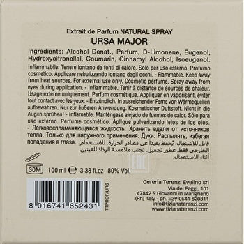 Tiziana Terenzi Luna Collection Ursa Unisex Extrait De Parfum 100ml