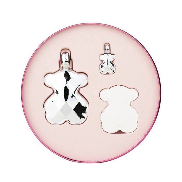 Tous Loveme The Silver Woman Set Parfum 90ml & Vanity Case