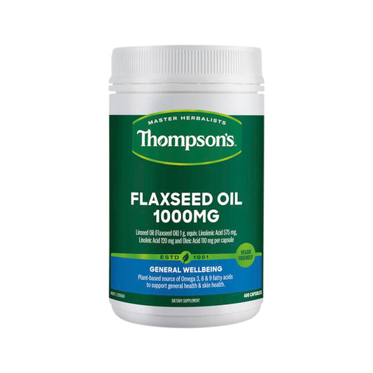 Thompson's Flaxseed Oil 1000mg 400c