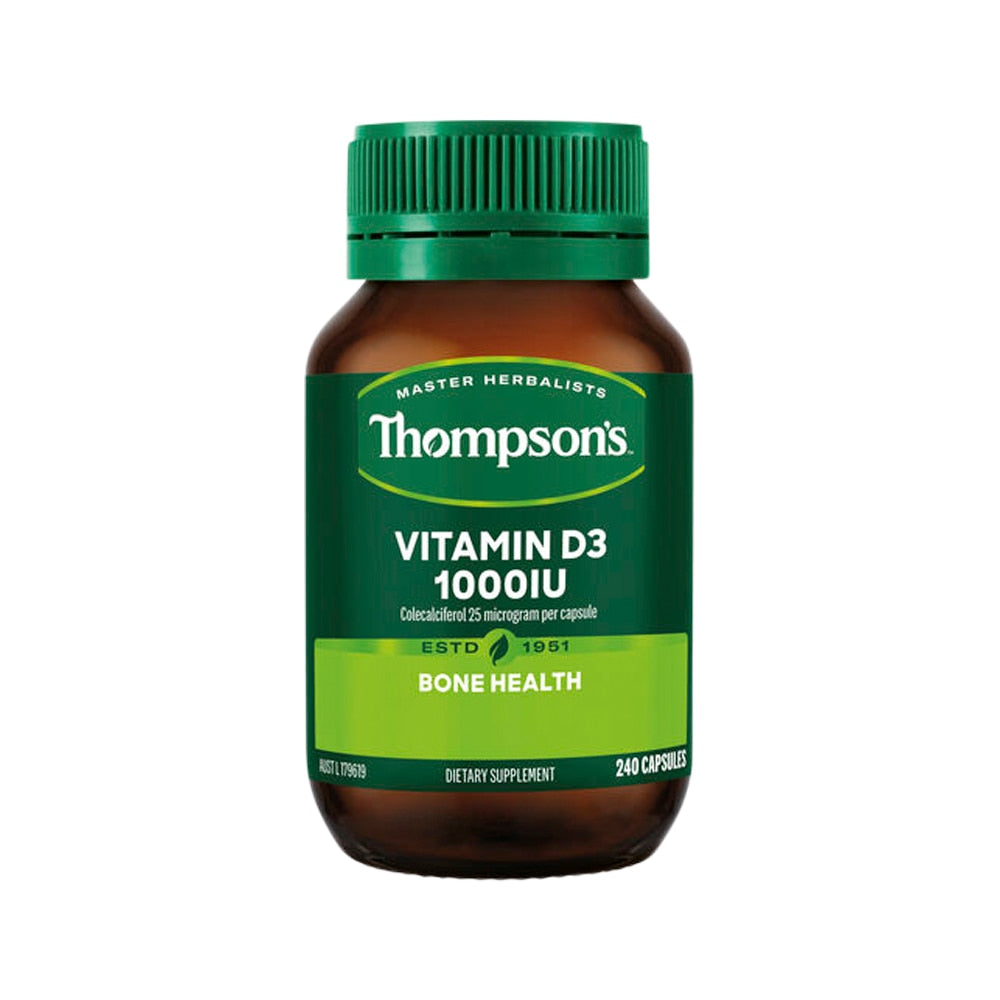 Vitamina D3 de Thompson 1000IU 240c