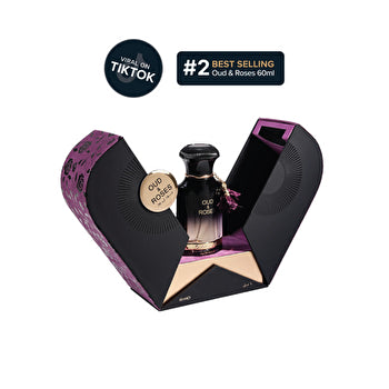 Ahmed Al Maghribi Oud & Roses Extrait De Parfum 60ml