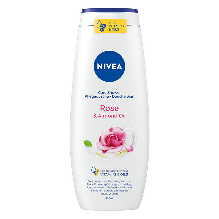 Nivea Care & Roses Care Shower Gel 500ml