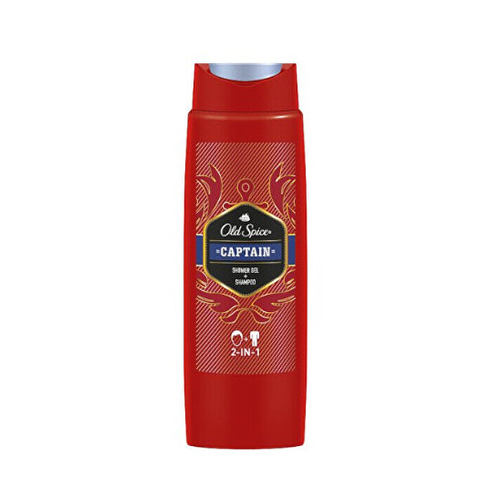 Old Spice Captain Shower Gel & Shampoo - Shower Gel For Body And Hair 250ml