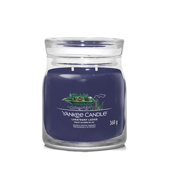 Yankee Candle Lakefront Lodge Signature Candle ( Cottage By The Lake ) 368.0g