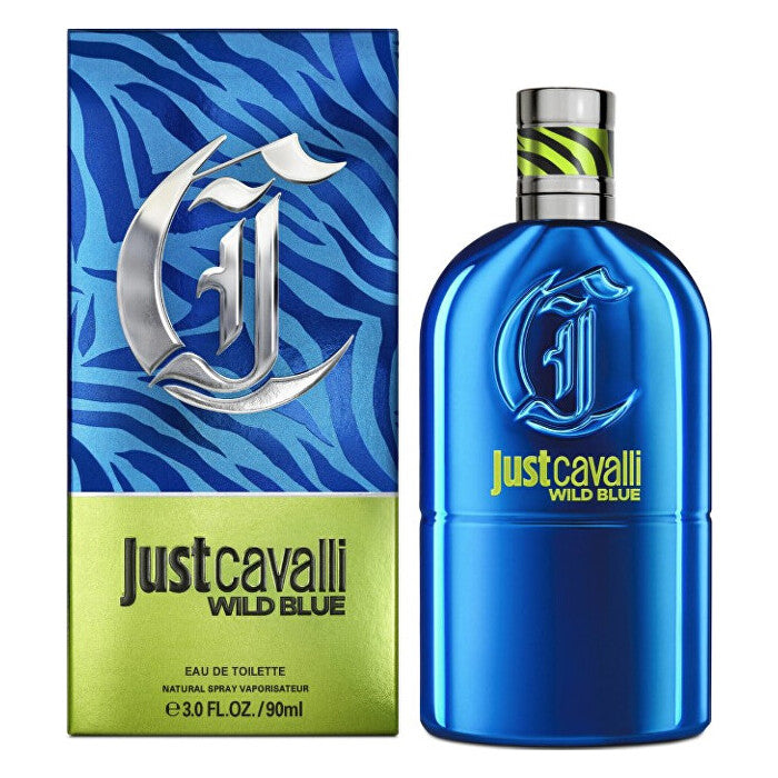 Roberto Cavalli Just Cavalli Wild Blue Man Eau De Toilette 90ml