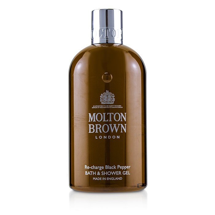Molton Brown Re-Charge Black Pepper Bath & Shower Gel 300ml/10oz