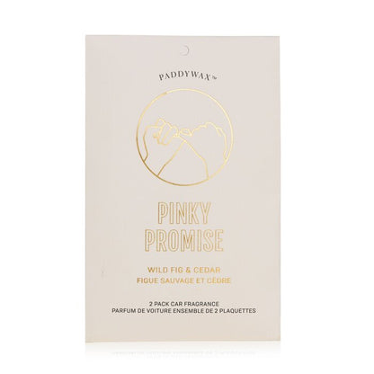 Paddywax Impressions Car Fragrance - Pinky Promise 2packs