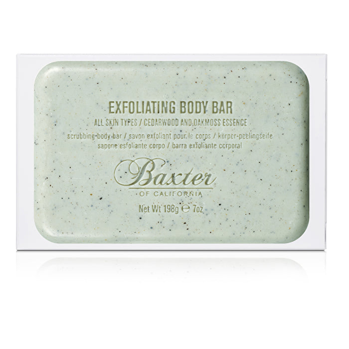 Baxter Of California Exfoliating Body Bar Cedarwood & Oakmoss 198g