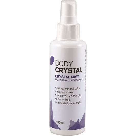 Body Crystal Deodorant Mist (Body Spray) Crystal Mist (Frag Free) 150ml