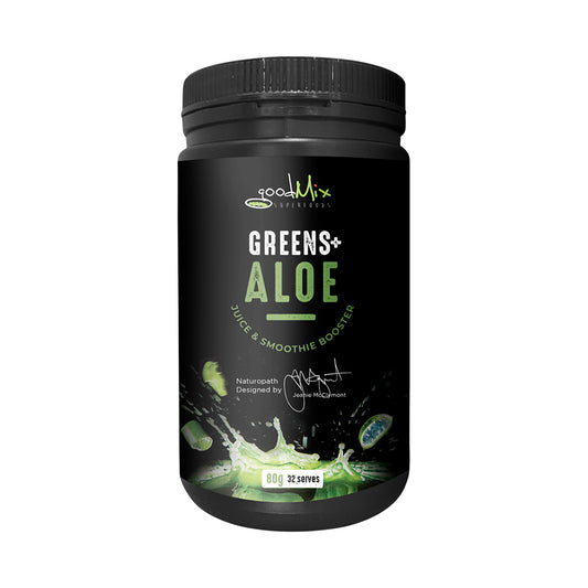 GoodMix Superfoods Greens + Aloe (Juice & Smoothie Booster) 80g