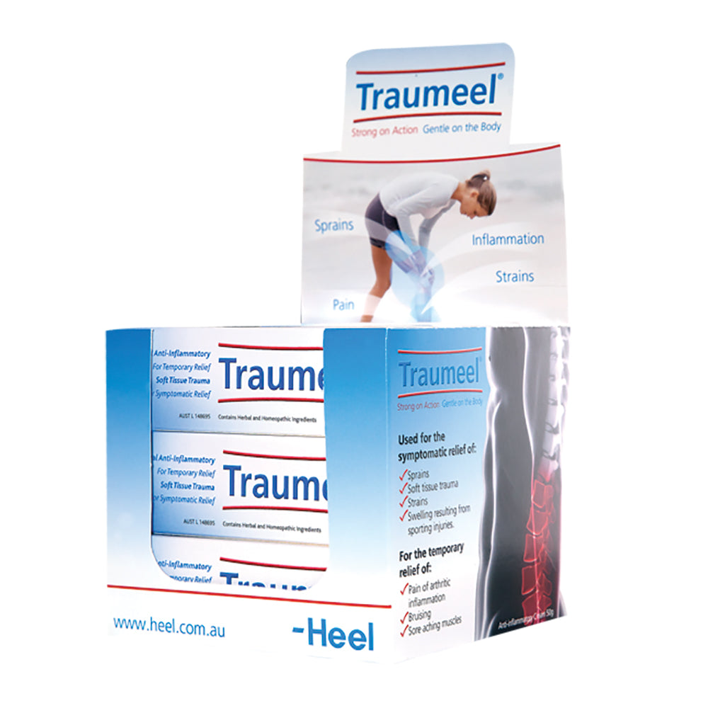 Heel Traumeel Cream 50g x 12 Display