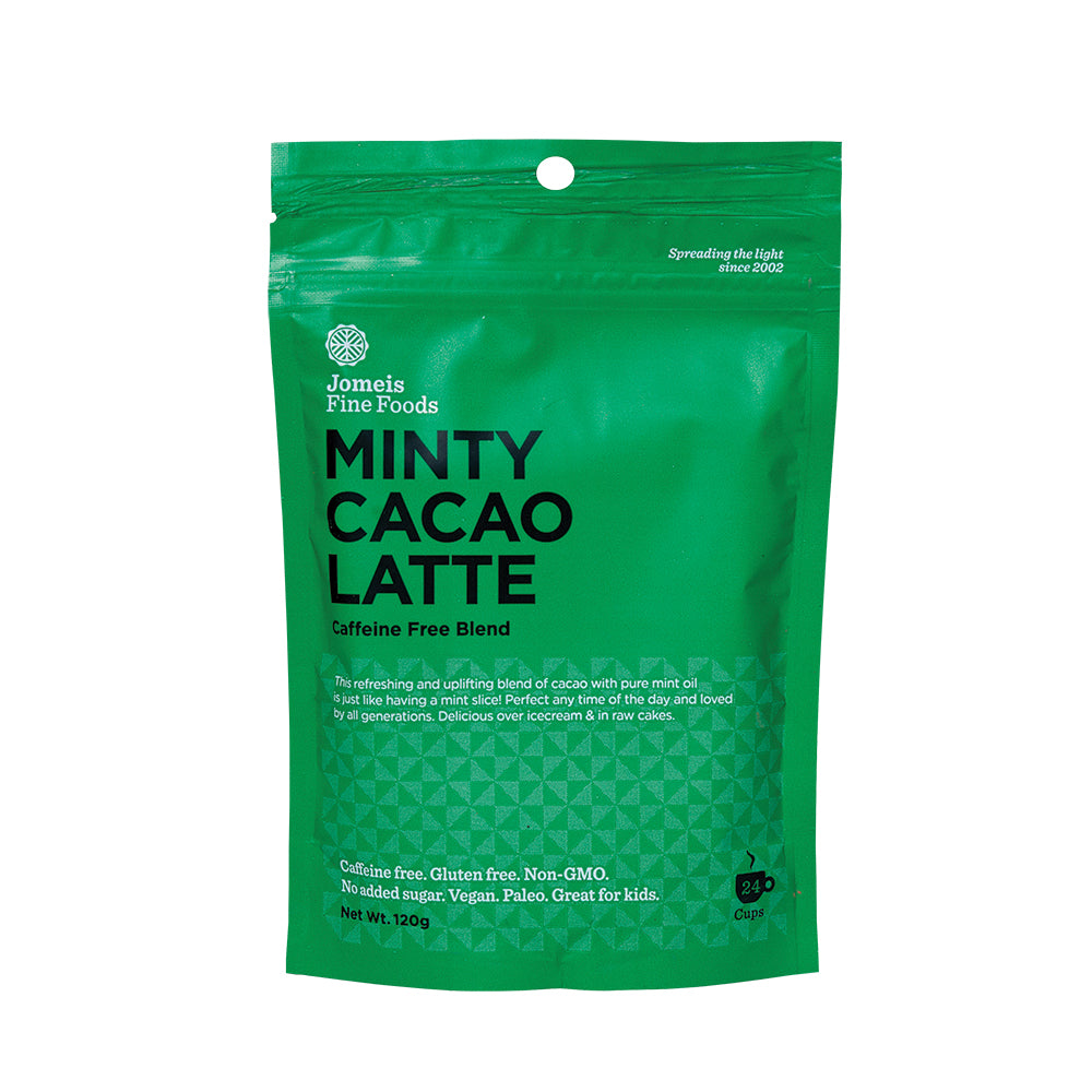Café con leche y cacao con menta de Jomeis Fine Foods, 120 g