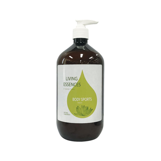 Loción deportiva corporal Living Essences of Australia 1L