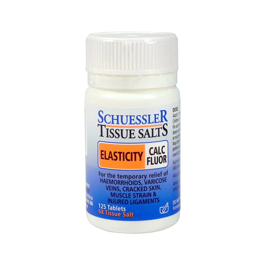Martin & Pleasance Schuessler Tissue Salts Calc Fluor (Skin Elasticity) 125t