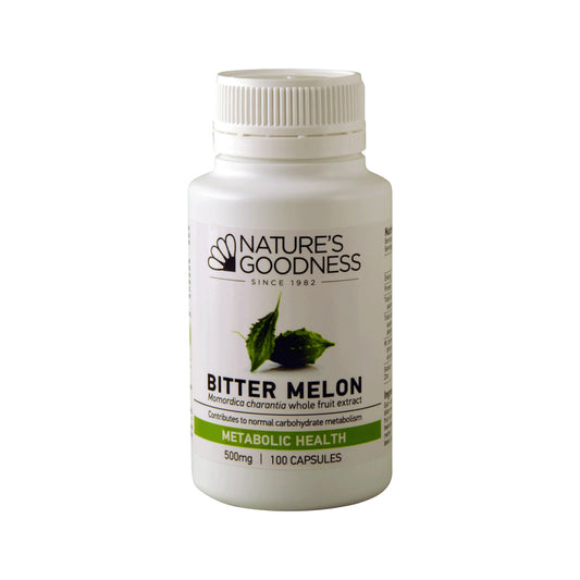 Nature's Goodness Bitter Melon Capsules 500mg 100c