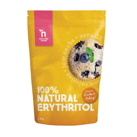 Eritritol 100% natural, naturalmente dulce, 2,5 kg