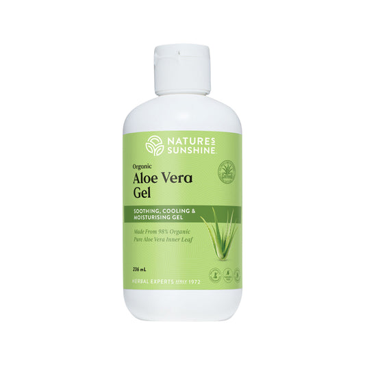 Nature's Sunshine Organic Aloe Vera Gel 236ml