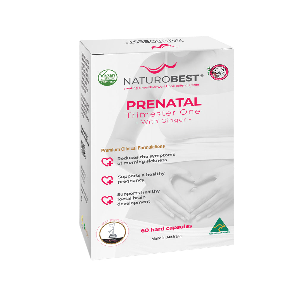 NaturoBest Prenatal Trimester One with Ginger 60c