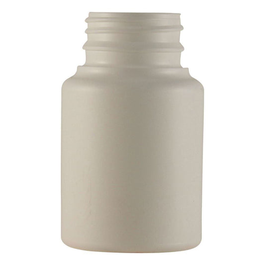 Envase de plástico (blanco) 120 ml (individual) - Solo envase