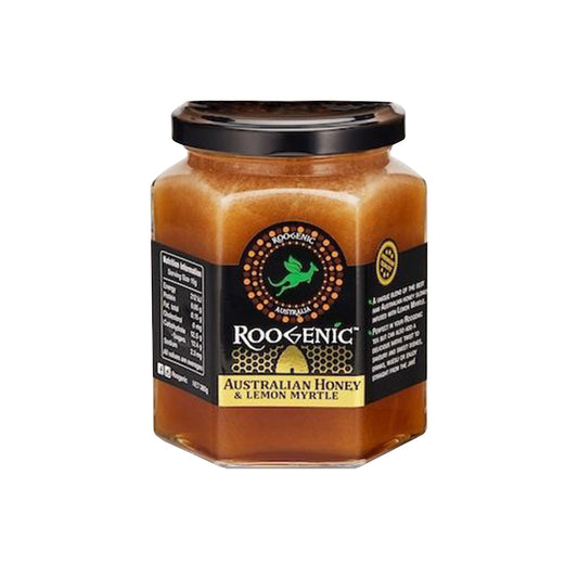 Roogenic Australian Honey & Lemon Myrtle 380g