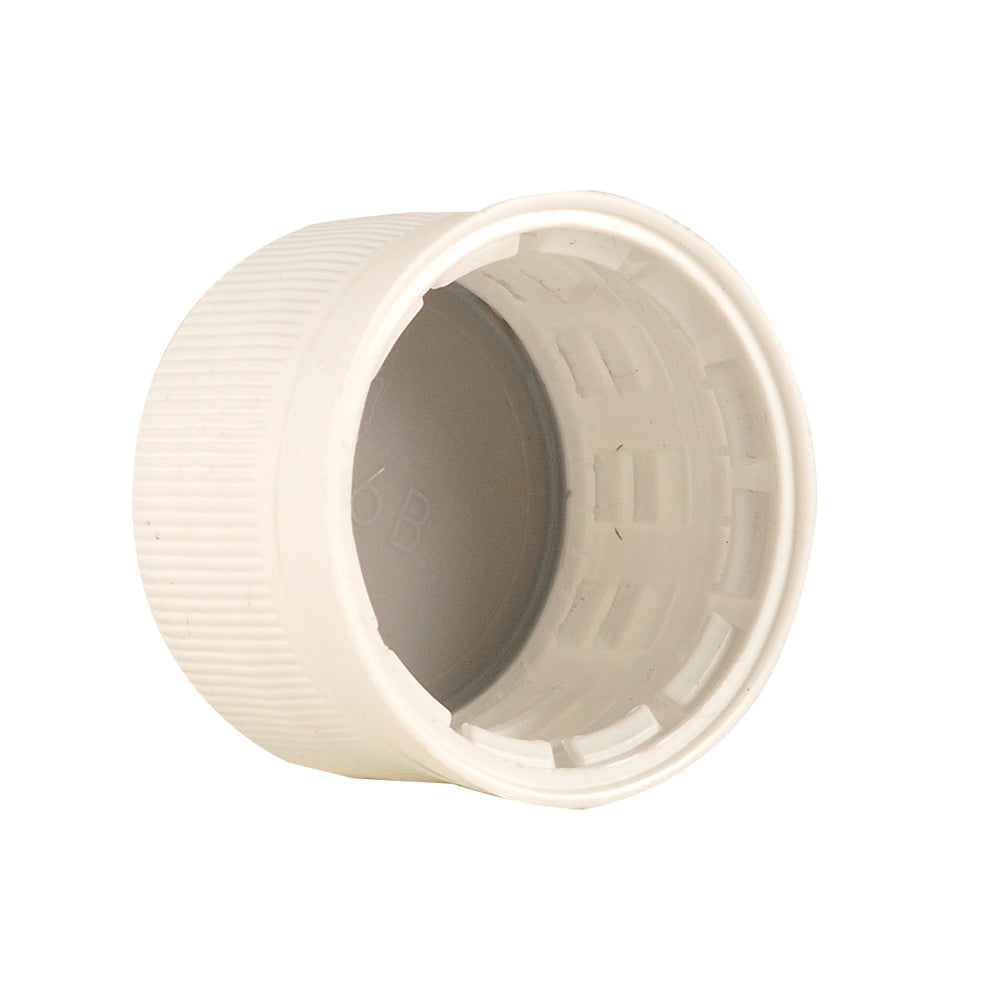 Screw Cap Child Resistant White 28mm