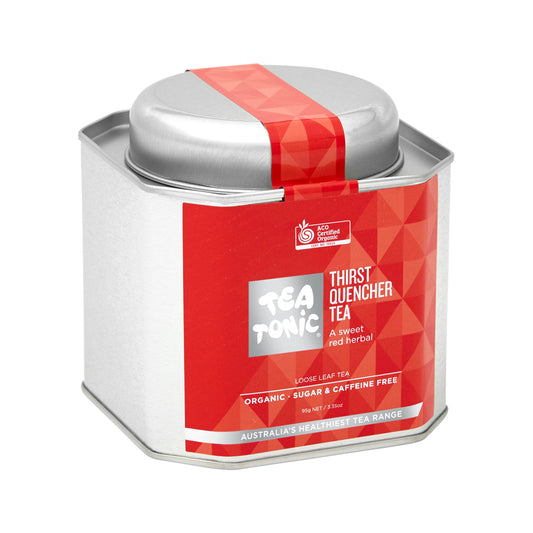 Tea Tonic Organic Thirst Quencher Tea Caddy Tin 95g