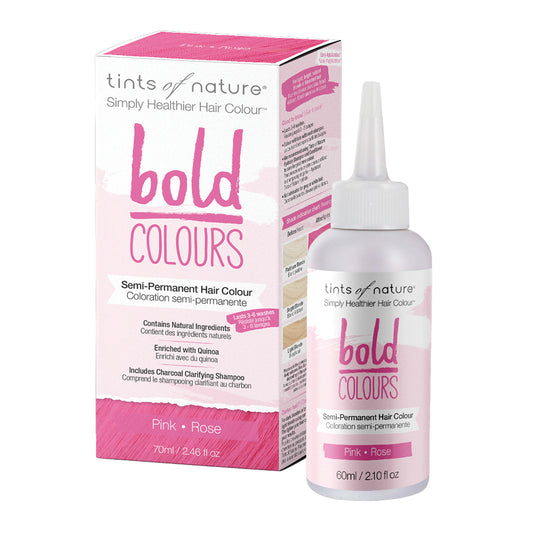 Tints of Nature Bold Colours (Semi-Permanent Hair Colour) Pink 70ml